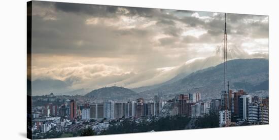 Cityscape, Quito, Ecuador, South America-Alexandre Rotenberg-Stretched Canvas