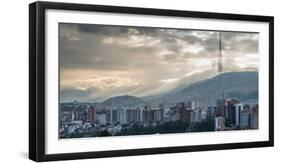 Cityscape, Quito, Ecuador, South America-Alexandre Rotenberg-Framed Photographic Print