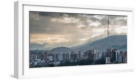 Cityscape, Quito, Ecuador, South America-Alexandre Rotenberg-Framed Photographic Print