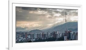 Cityscape, Quito, Ecuador, South America-Alexandre Rotenberg-Framed Photographic Print