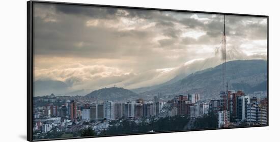 Cityscape, Quito, Ecuador, South America-Alexandre Rotenberg-Framed Photographic Print