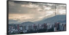 Cityscape, Quito, Ecuador, South America-Alexandre Rotenberg-Framed Photographic Print