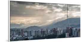 Cityscape, Quito, Ecuador, South America-Alexandre Rotenberg-Framed Photographic Print