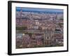 Cityscape, River Saone and Cathedral St. Jean, Lyons (Lyon), Rhone, France, Europe-Charles Bowman-Framed Photographic Print