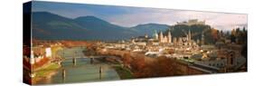 Cityscape Salzburg Austria-null-Stretched Canvas