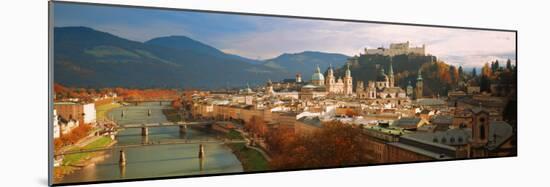 Cityscape Salzburg Austria-null-Mounted Photographic Print