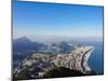 Cityscape seen from the Dois Irmaos Mountain, Rio de Janeiro, Brazil, South America-Karol Kozlowski-Mounted Photographic Print