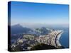 Cityscape seen from the Dois Irmaos Mountain, Rio de Janeiro, Brazil, South America-Karol Kozlowski-Stretched Canvas