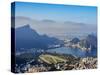 Cityscape seen from the Dois Irmaos Mountain, Rio de Janeiro, Brazil, South America-Karol Kozlowski-Stretched Canvas