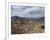 Cityscape seen from the San Cristobal Hill, Lima, Peru, South America-Karol Kozlowski-Framed Photographic Print