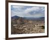 Cityscape seen from the San Cristobal Hill, Lima, Peru, South America-Karol Kozlowski-Framed Photographic Print