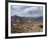 Cityscape seen from the San Cristobal Hill, Lima, Peru, South America-Karol Kozlowski-Framed Photographic Print