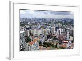 Cityscape, Singapore, Southeast Asia, Asia-Balan Madhavan-Framed Photographic Print