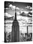 Cityscape Skyscraper, Empire State Building and One World Trade Center, Manhattan, NYC-Philippe Hugonnard-Stretched Canvas