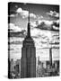 Cityscape Skyscraper, Empire State Building and One World Trade Center, Manhattan, NYC-Philippe Hugonnard-Stretched Canvas