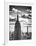 Cityscape Skyscraper, Empire State Building and One World Trade Center, Manhattan, NYC-Philippe Hugonnard-Framed Photographic Print