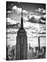 Cityscape Skyscraper, Empire State Building and One World Trade Center, Manhattan, NYC-Philippe Hugonnard-Stretched Canvas