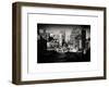 Cityscape Snowy Winter in West Village-Philippe Hugonnard-Framed Art Print