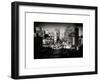 Cityscape Snowy Winter in West Village-Philippe Hugonnard-Framed Art Print