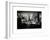 Cityscape Snowy Winter in West Village-Philippe Hugonnard-Framed Art Print