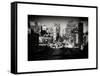 Cityscape Snowy Winter in West Village-Philippe Hugonnard-Framed Stretched Canvas