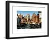 Cityscape Snowy Winter in West Village-Philippe Hugonnard-Framed Art Print