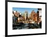 Cityscape Snowy Winter in West Village-Philippe Hugonnard-Framed Art Print