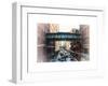 Cityscape Snowy Winter in West Village-Philippe Hugonnard-Framed Art Print