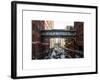 Cityscape Snowy Winter in West Village-Philippe Hugonnard-Framed Art Print