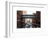 Cityscape Snowy Winter in West Village-Philippe Hugonnard-Framed Art Print