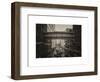 Cityscape Snowy Winter in West Village-Philippe Hugonnard-Framed Art Print