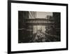 Cityscape Snowy Winter in West Village-Philippe Hugonnard-Framed Art Print