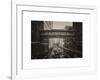 Cityscape Snowy Winter in West Village-Philippe Hugonnard-Framed Art Print