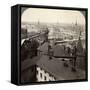 Cityscape, Stockholm, Sweden-Underwood & Underwood-Framed Stretched Canvas