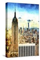 Cityscape Sunset-Philippe Hugonnard-Stretched Canvas