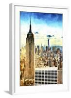 Cityscape Sunset-Philippe Hugonnard-Framed Giclee Print