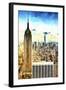 Cityscape Sunset-Philippe Hugonnard-Framed Giclee Print