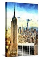 Cityscape Sunset-Philippe Hugonnard-Stretched Canvas