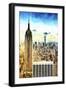 Cityscape Sunset-Philippe Hugonnard-Framed Giclee Print