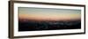 Cityscape Viewed from Mulholland Drive, Los Angeles, California, USA-null-Framed Photographic Print