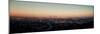 Cityscape Viewed from Mulholland Drive, Los Angeles, California, USA-null-Mounted Photographic Print