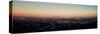Cityscape Viewed from Mulholland Drive, Los Angeles, California, USA-null-Stretched Canvas