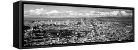 Cityscape Viewed from the Twin Peaks, San Francisco, California, USA-null-Framed Stretched Canvas