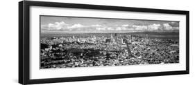 Cityscape Viewed from the Twin Peaks, San Francisco, California, USA-null-Framed Photographic Print