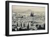 Cityscape with Cathedrale Notre-Dame-De-L'Assomption in the Background, Clermont-Ferrand-null-Framed Photographic Print