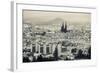 Cityscape with Cathedrale Notre-Dame-De-L'Assomption in the Background, Clermont-Ferrand-null-Framed Photographic Print