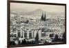 Cityscape with Cathedrale Notre-Dame-De-L'Assomption in the Background, Clermont-Ferrand-null-Framed Photographic Print