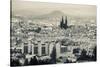 Cityscape with Cathedrale Notre-Dame-De-L'Assomption in the Background, Clermont-Ferrand-null-Stretched Canvas