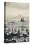 Cityscape with Cathedrale Notre-Dame-De-L'Assomption in the Background, Clermont-Ferrand-null-Stretched Canvas