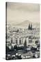 Cityscape with Cathedrale Notre-Dame-De-L'Assomption in the Background, Clermont-Ferrand-null-Stretched Canvas